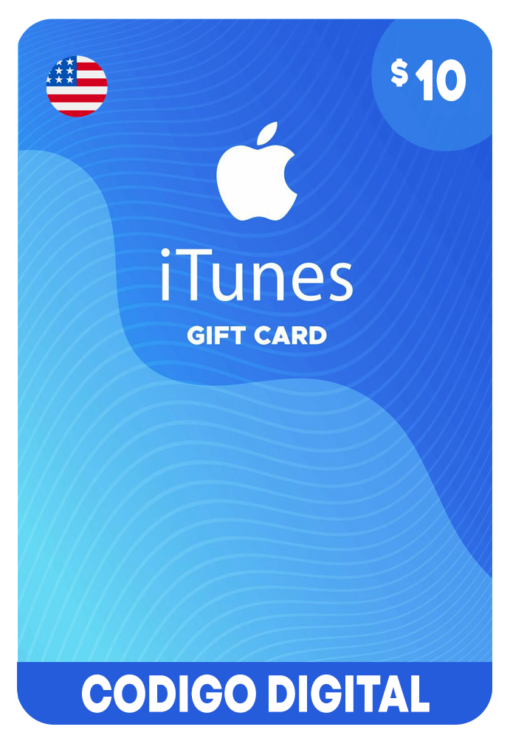 tarjetas de iTunes de 10 dólares para cuentas americanas