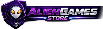 AlienGames.Store logo oficial para comprar gift cards PSN, Xbox, Nintendo, Steam y Roblox con entrega inmediata en Bolivia y LATAM.
