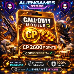 Call of Duty Mobile CP 2600 recarga COD Points comprar CP COD Mobile AlienGames Store Bolivia