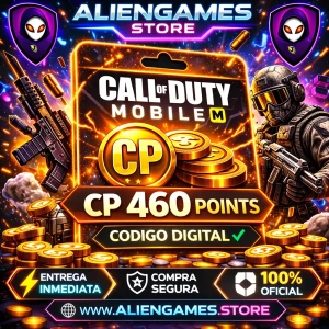 Call of Duty Mobile CP 460 recarga COD Points comprar CP COD Mobile AlienGames Store Bolivia
