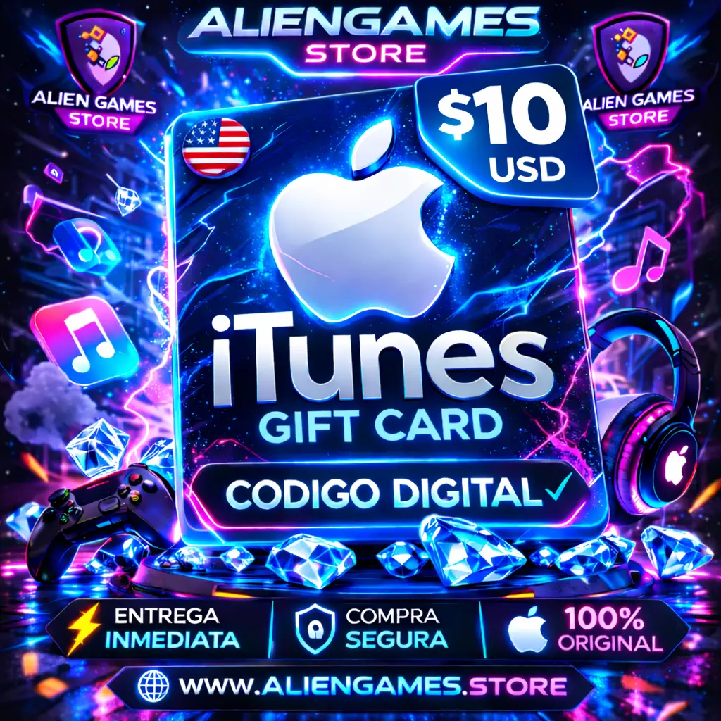 Apple Gift Card 10 USD (USA) – Código Digital – Entrega Inmediata