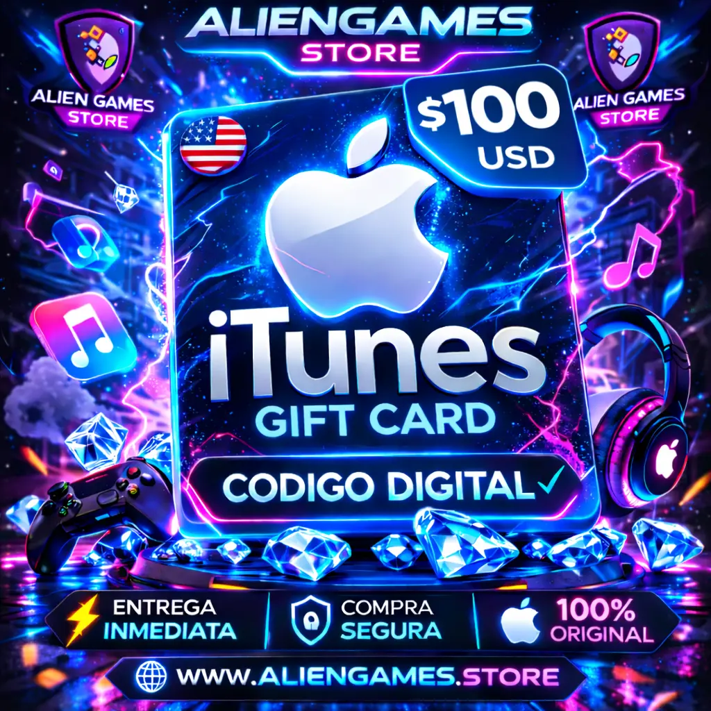 Apple Gift Card 100 USD (USA) – Código Digital – Entrega Inmediata