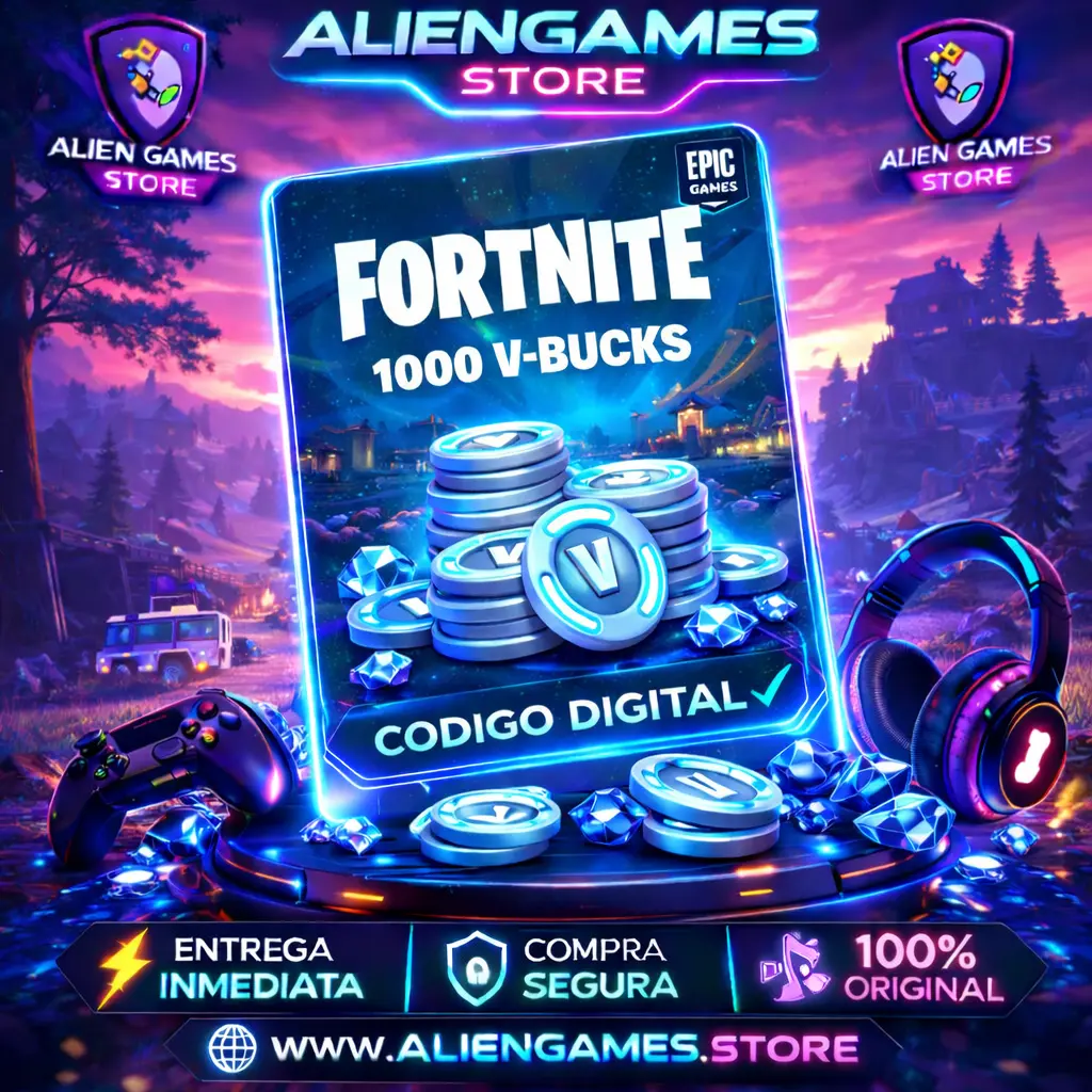 Fortnite 1000 V-Bucks Card