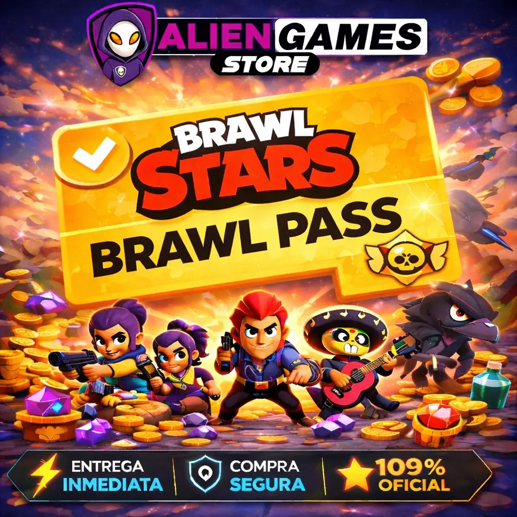 Brawl Stars Brawl Pass Global – Pase de Temporada Entrega Inmediata