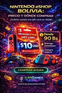 Nintendo eShop Bolivia precio