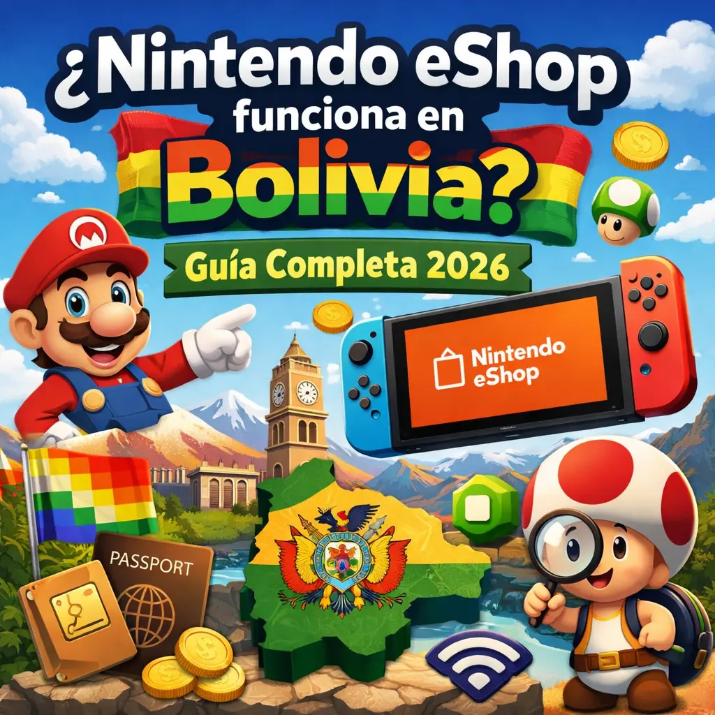 Nintendo eShop en Bolivia guía 2026