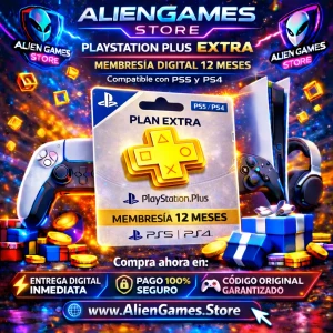 PlayStation Plus Extra 12 meses código digital suscripción PlayStation Plus Extra comprar