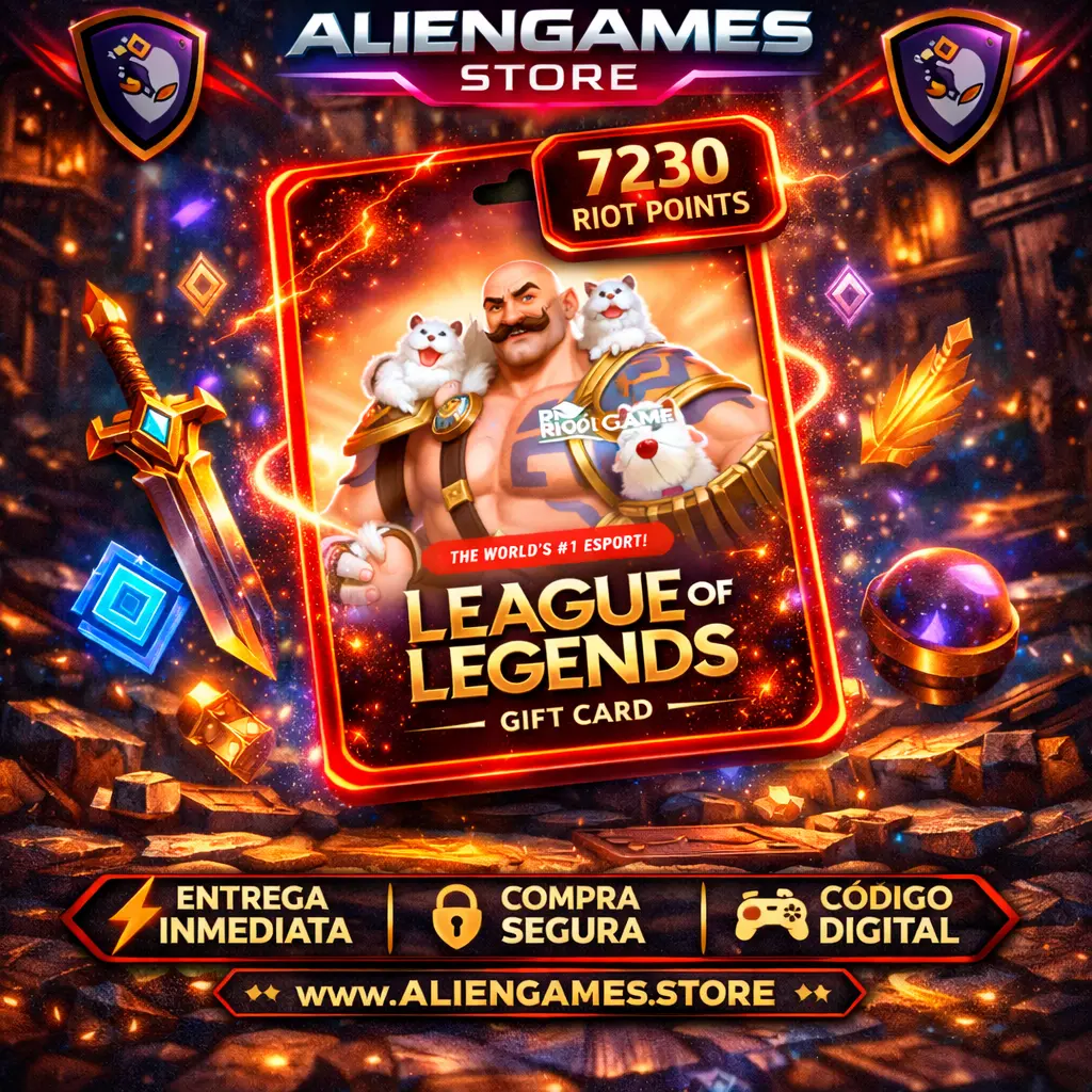 League Of Legends (USA) 7230 Riot Points