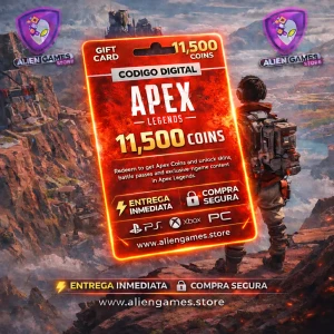 Apex Legends Coins 11500 comprar Apex Coins recarga Apex Legends AlienGames Store