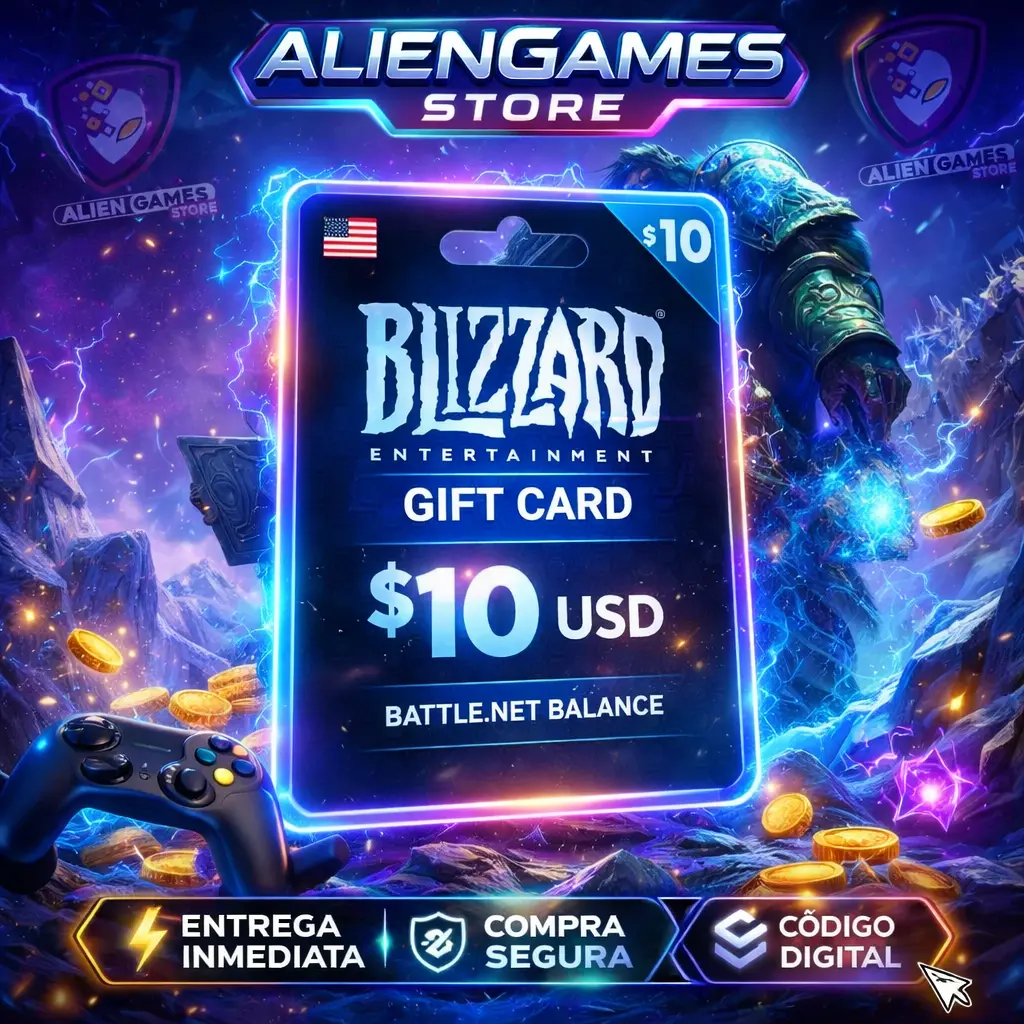 Tarjeta Battle.Net (USA) 10 dólares