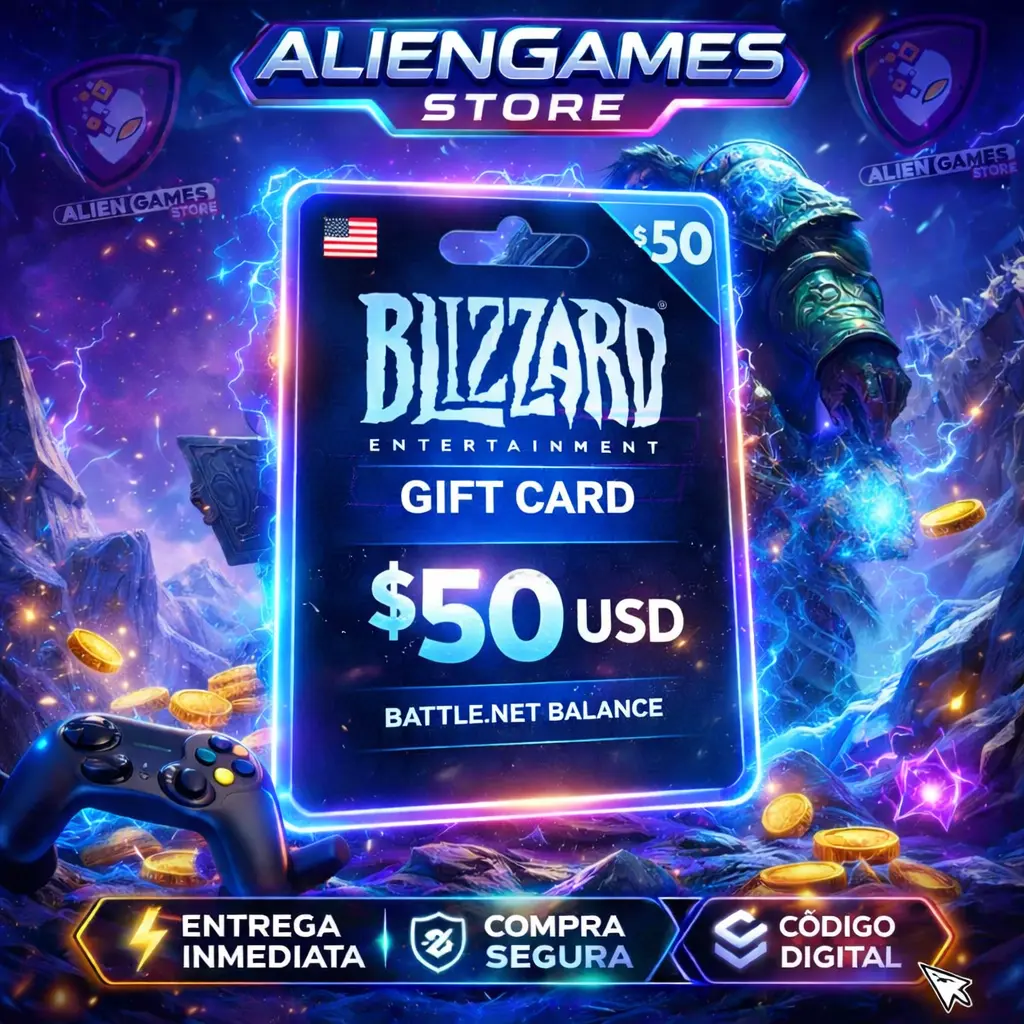 Tarjeta Battle.Net (USA) 50 dólares