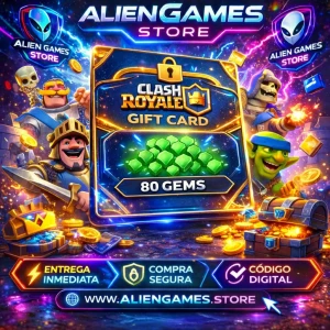 Clash Royale 80 Gems recarga gemas Clash Royale comprar gems Clash Royale