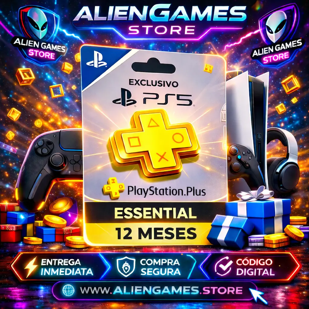 PlayStation Plus Essential (USA) 12 meses