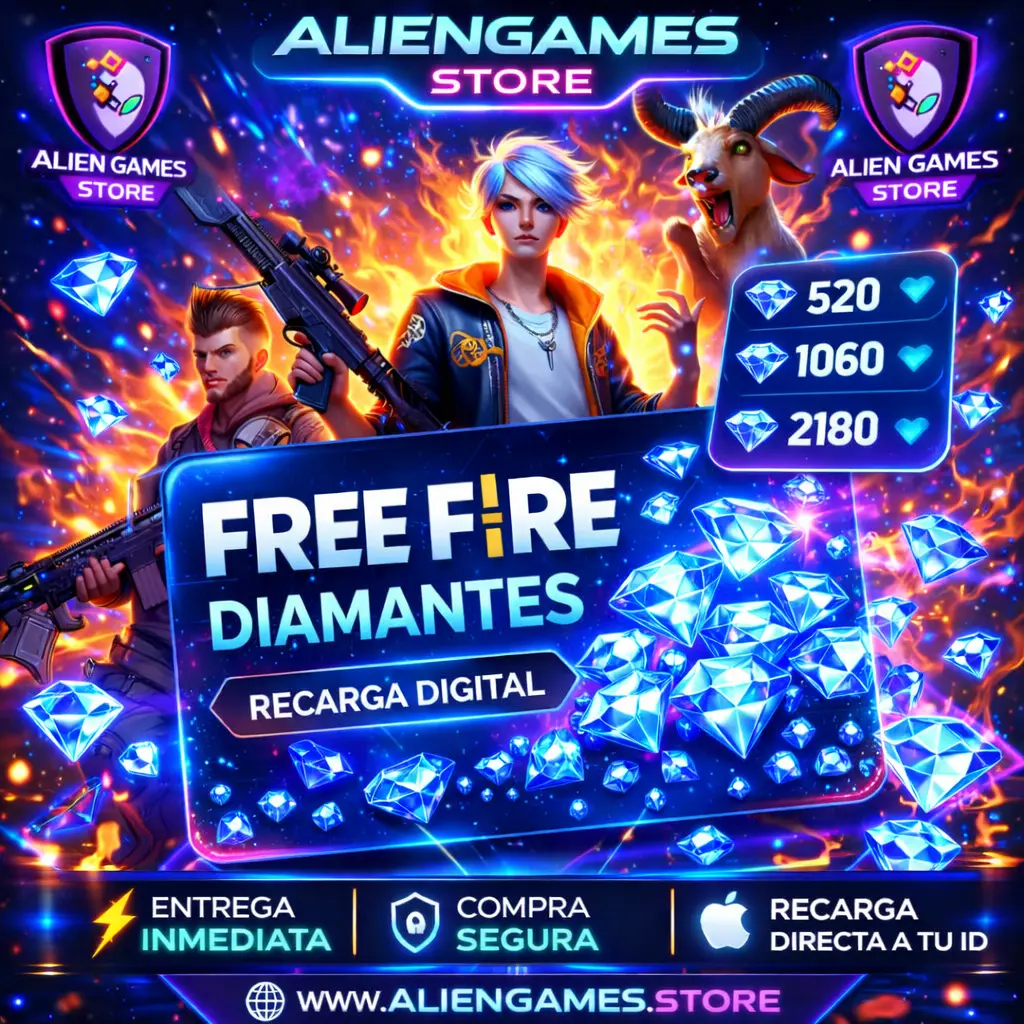 Diamantes Free Fire Bolivia – Recarga Rápida y Segura