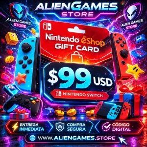 Nintendo eShop Gift Card 99 USD código digital Nintendo Switch comprar saldo eShop USA