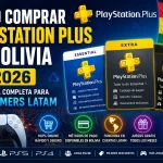 Cómo comprar PlayStation Plus en Bolivia en 2026 con cuentas LATAM, métodos de pago disponibles y guía completa para PS4 y PS5.
