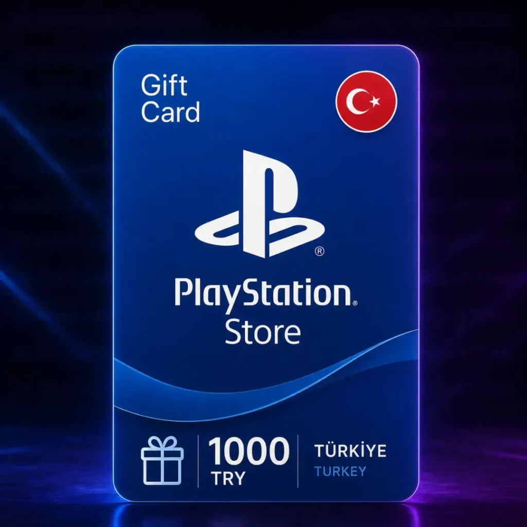 PlayStation Gift Card 1000 TRY Turquía (Código Digital)