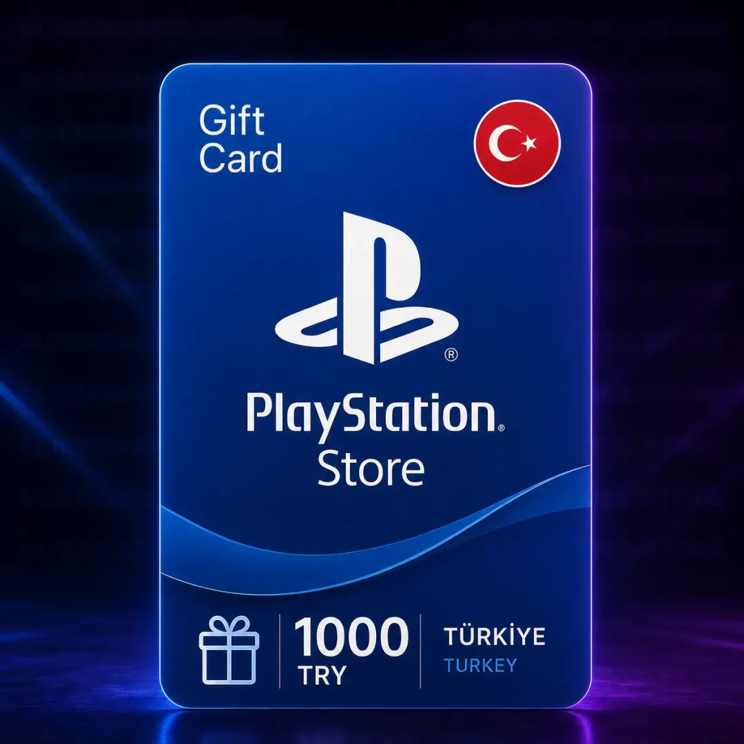 PlayStation Gift Card 1000 TRY Turquía (Código Digital)