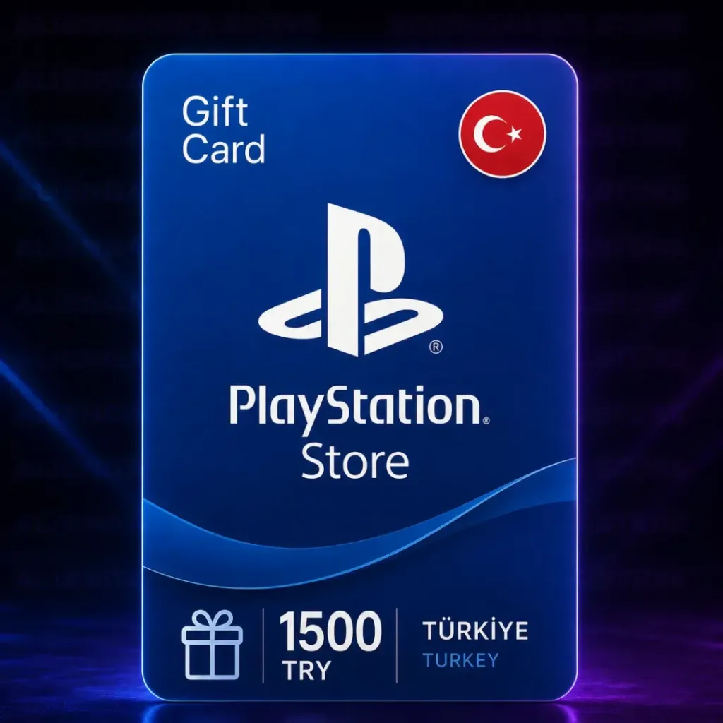 PlayStation Gift Card 1500 TRY Turquía (Código Digital)