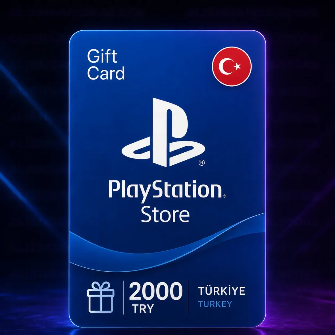 PlayStation Gift Card 2000 TRY Turquía (Código Digital)