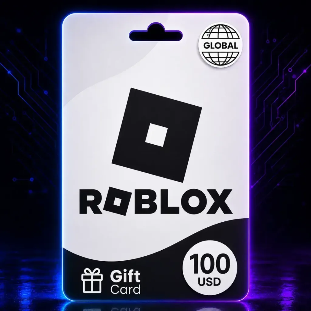 Roblox 100 USD – Gift Card Digital – Código Robux – Entrega Inmediata