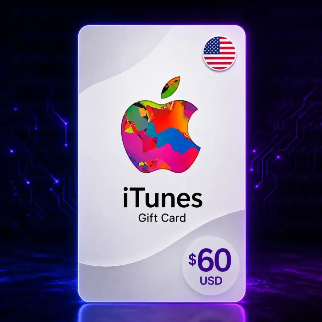 Apple Gift Card 60 USD (USA) – Código Digital – Entrega Inmediata