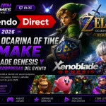 Nintendo Direct Junio 2026 anuncia Zelda Ocarina of Time Remake, Xenoblade Genesis y nuevas sorpresas para Nintendo Switch 2.