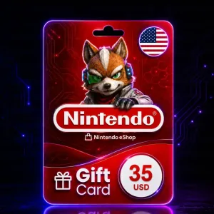 Tarjeta Nintendo eShop Gift Card 35 USD región USA disponible en AlienGames Store