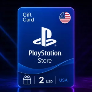 Gift Card PlayStation Store USA de 2 USD disponible en AlienGames.Store