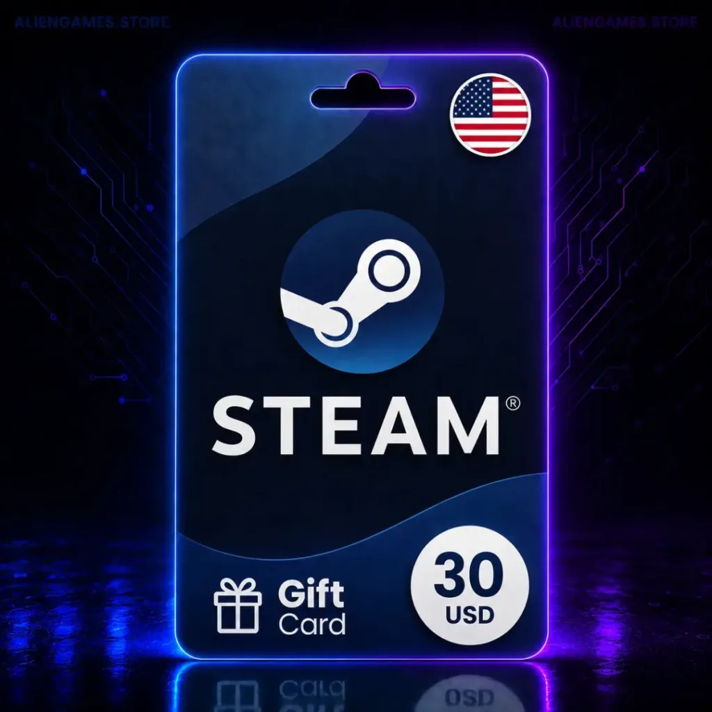Steam Wallet Code (USA) 30 USD – Entrega Inmediata