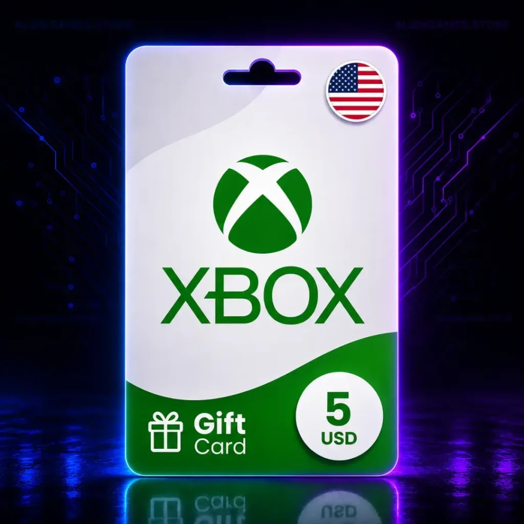 Xbox 5 USD (USA) – Gift Card Digital – Entrega Inmediata